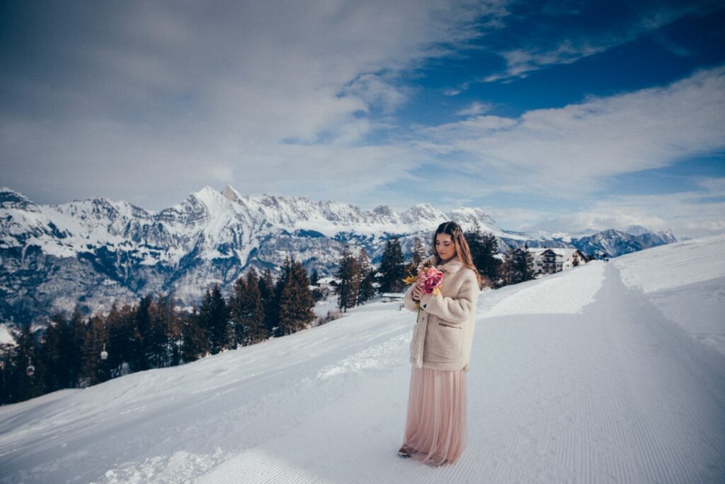 Hochzeit in den Schweizer Alpen