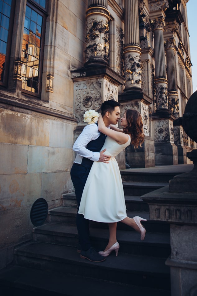 Hochzeitsfotos mit Liebe in Bremen