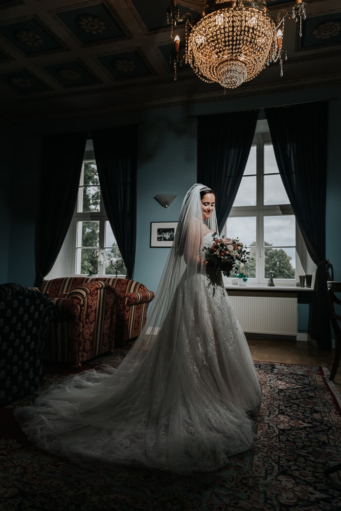 Hochzeitsfotografie in Hotel Schloss Wedendorf bei Alexa Geibel