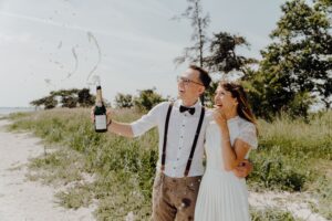 Aero Hochzeitsfotos, Heiraten Aero